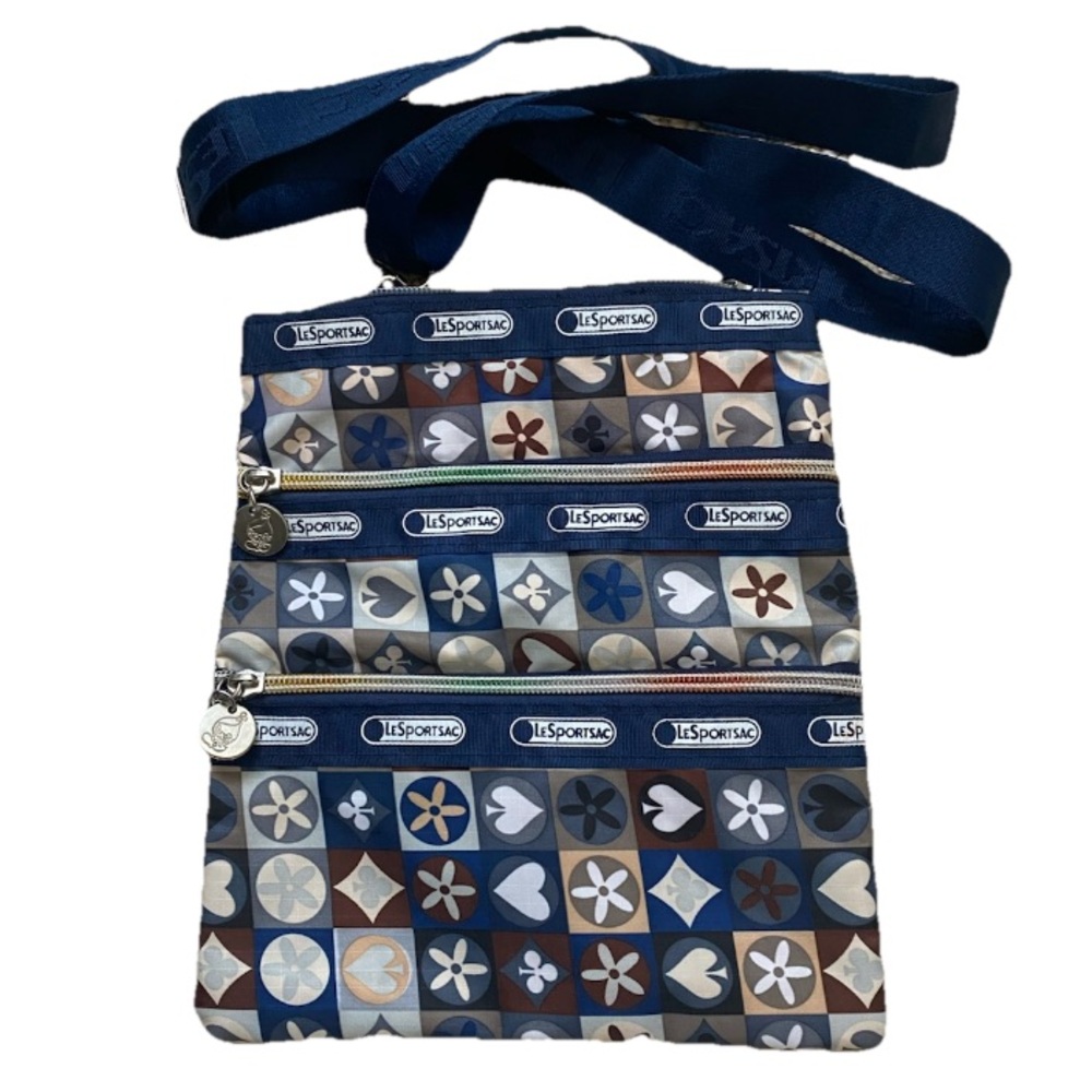 LESPORTSAC | Crossbody Zipper Print Bag